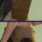 Shorts Cargo en Denim Lavé Futuristes