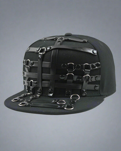 Casquette Chic à Clous