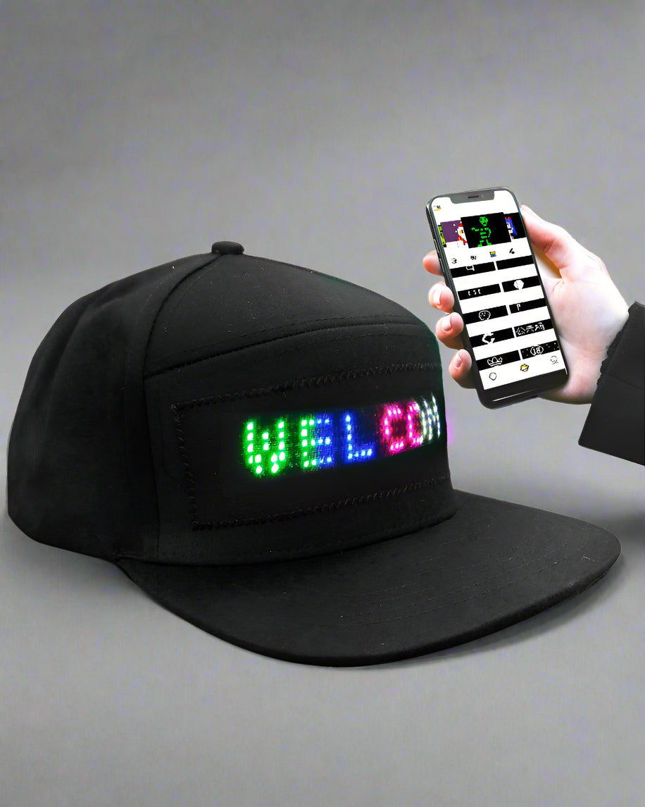 Casquette Néon Cyberpunk Personnalisée