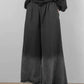 Pantalons Hakama en Denim Chic pour Femmes