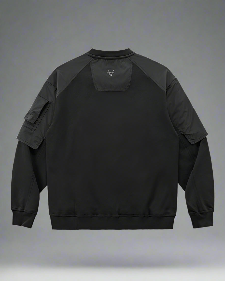 Design de Sweatshirt Moderne à Couches - sweatshirt - Sweatshirt Moderne à Couches Inspiré du Cyberpunk