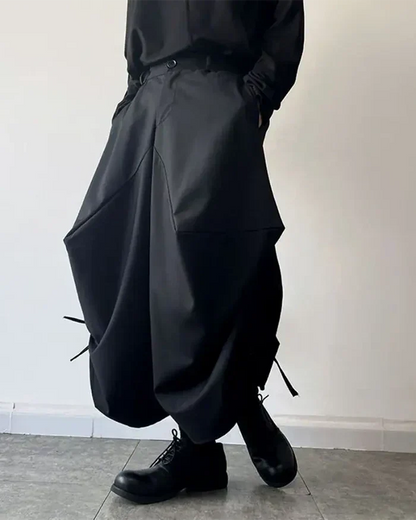 Design Hakama Contemporain Chic -  style japonais - Pantalons Hakama Chic pour un Style Élégant