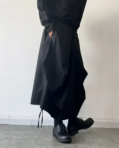 Design Hakama Contemporain Chic -  vêtements modernes - Pantalons Hakama Chic pour un Style Élégant