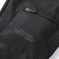 Pantalon Cargo Chic Noir avec Poche Zippée