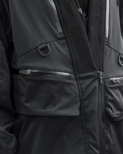 Manteau Utilitaire Cyberpunk Haute Technologie
