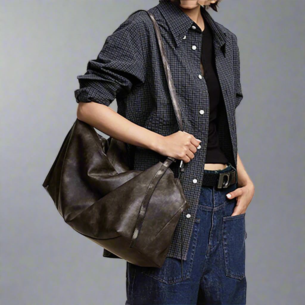 Sac à bandoulière stylé à double sangle