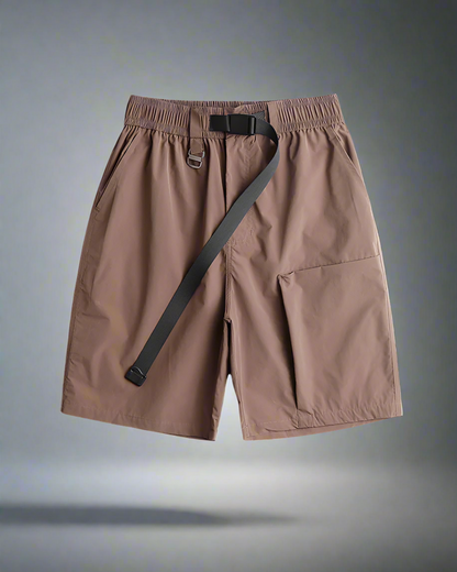 Duo de Veste et Shorts Multi-Fonctionnels -  ensemble léger - Duo Veste Cargo et Shorts Unisexe pour Aventures