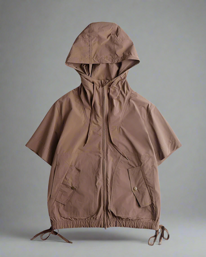 Duo de Veste et Shorts Multi-Fonctionnels - veste à manches courtes - Duo Veste Cargo et Shorts Unisexe pour Aventures