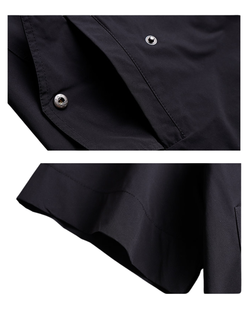 Duo de Veste et Shorts Multi-Fonctionnels -  vêtements d'extérieur - Duo Veste Cargo et Shorts Unisexe pour Aventures