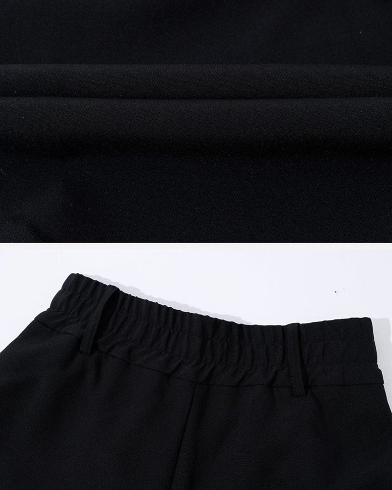 Ensemble de Vêtements Unisexe Chic Sombre -  mode urbaine - Ensemble de Vêtements Unisexe Chic et Élégant