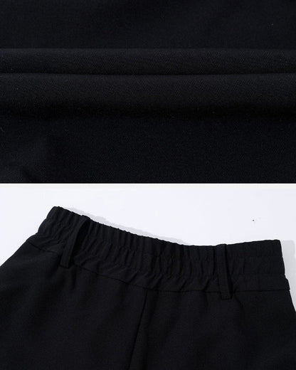 Ensemble de Vêtements Unisexe Chic Sombre -  mode urbaine - Ensemble de Vêtements Unisexe Chic et Élégant