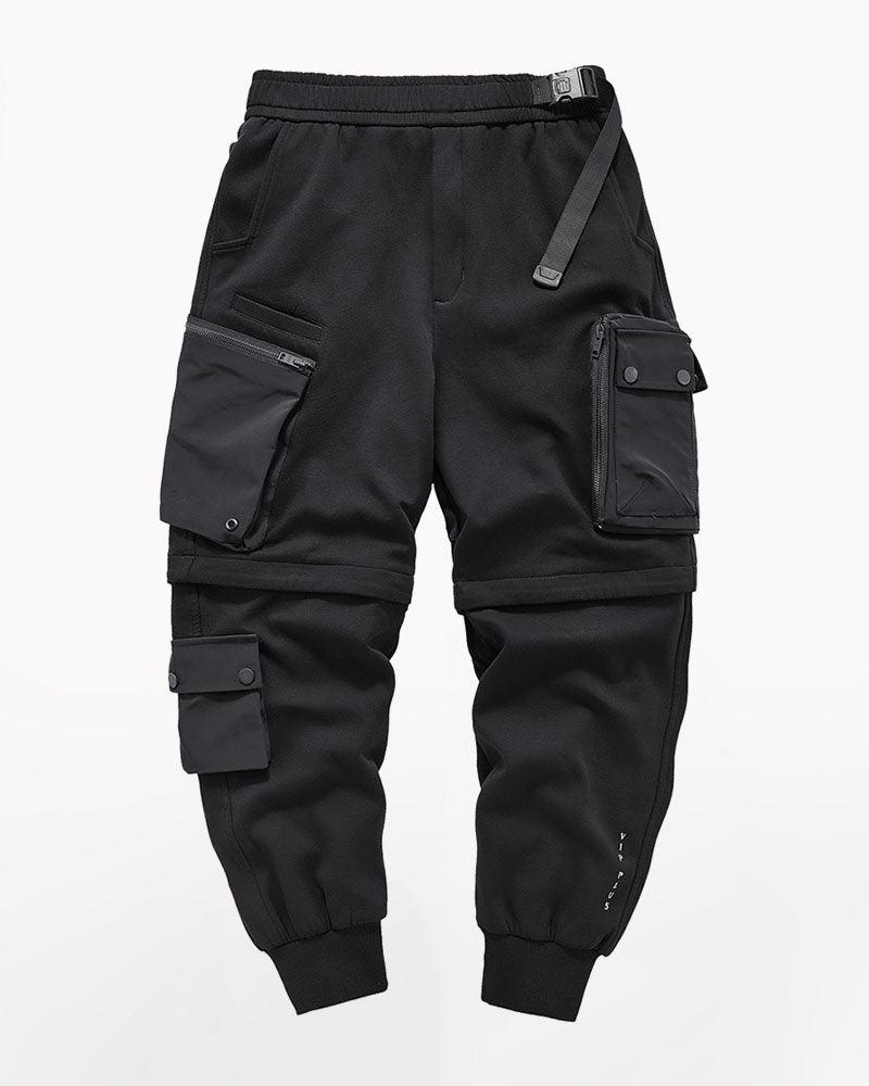 Pantalons Cargo Noirs Essentiels