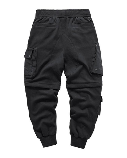 Pantalons Cargo Noirs Essentiels