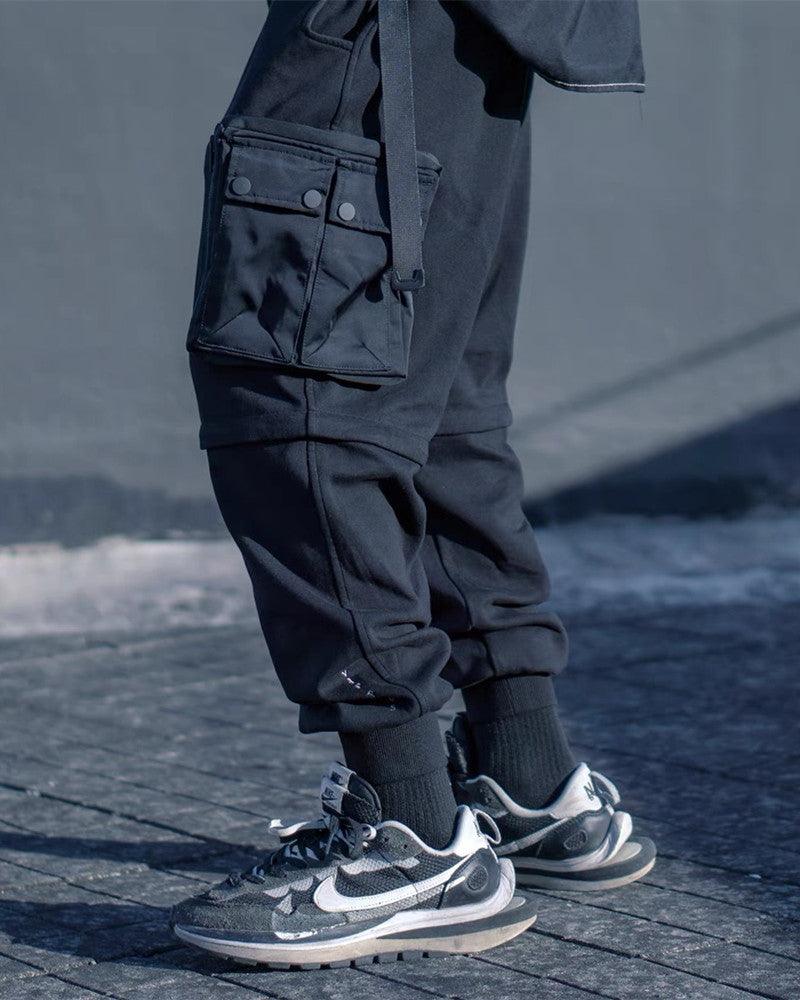 Pantalons Cargo Noirs Essentiels