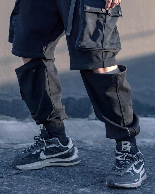 Pantalons Cargo Noirs Essentiels