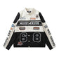Veste en Cuir de Course