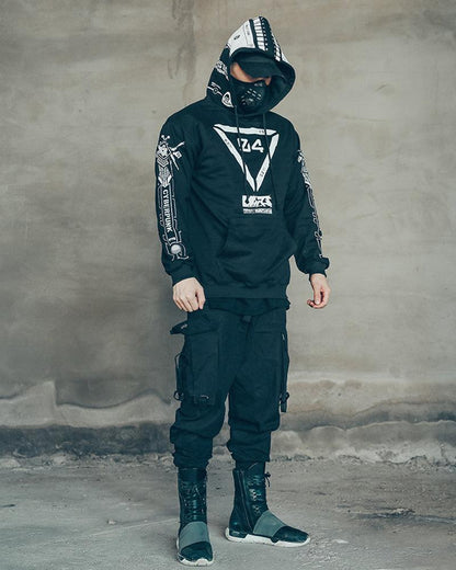 Hoodie Graphique de Motard Révolutionnaire