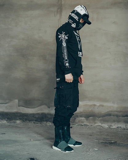 Hoodie Graphique de Motard Révolutionnaire