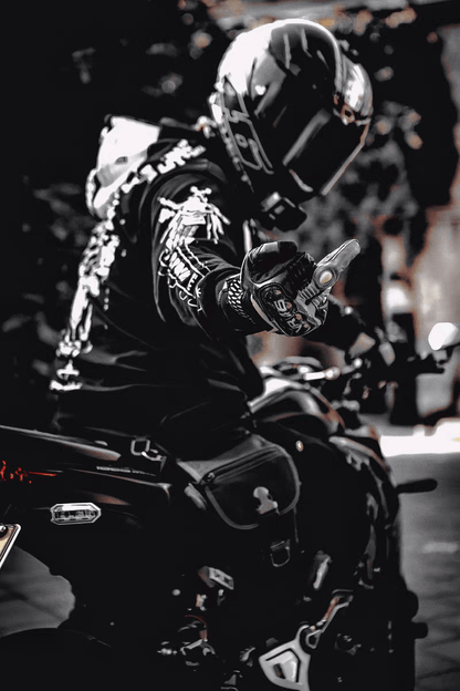 Hoodie Graphique de Motard Révolutionnaire