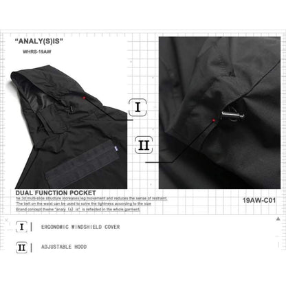 Cape Samurai Étanche Futuriste