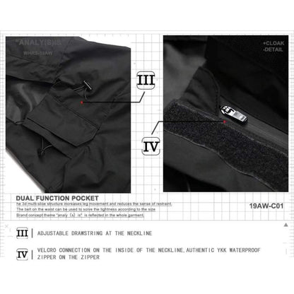 Cape Samurai Étanche Futuriste