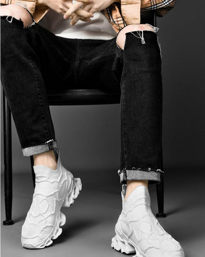 Baskets Athlétiques Tissées de Nouvelle Génération