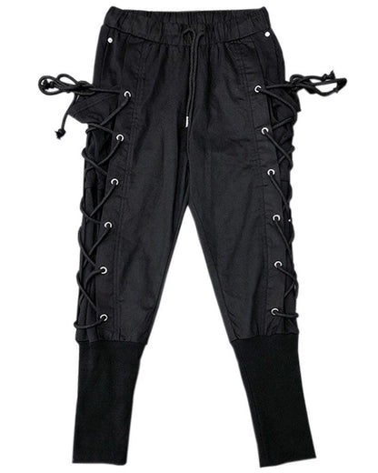Pantalons de Jogging Chic avec Cordon Latéral