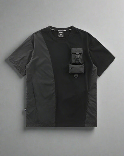 T-shirt Cargo avec Poche Prêt pour l'Aventure