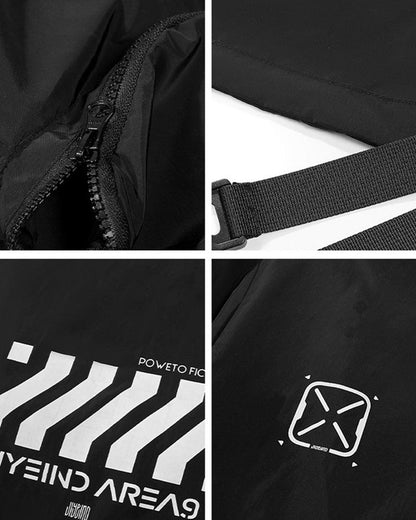 Cape à capuche noire élégante