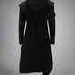 Manteau Technique Long Asymétrique Chic