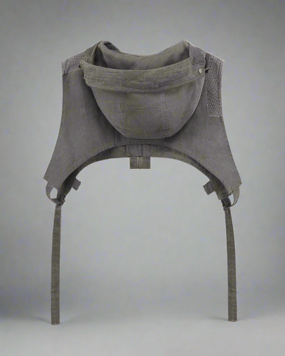 Gilet à Capuche Patchwork Chic Boho - gilet - Gilet à Capuche Patchwork pour un Style Boho Unique