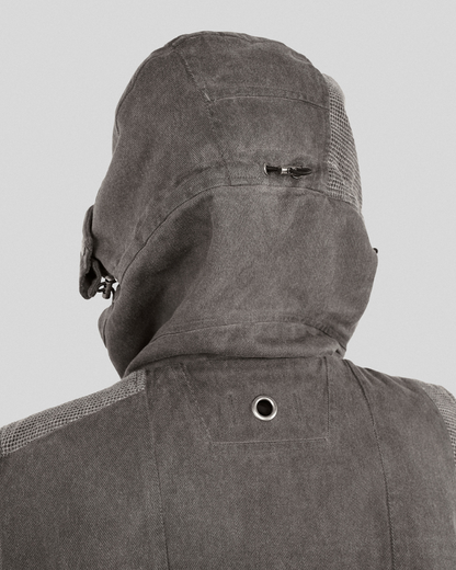 Gilet à Capuche Patchwork Chic Boho -  patchwork - Gilet à Capuche Patchwork pour un Style Boho Unique