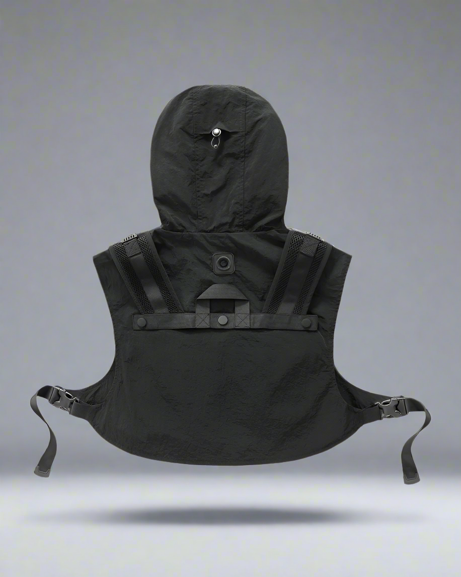 Gilet Cargo Chic Court - gilet d'extérieur élégant - Gilet Cargo Chic Court élégant et polyvalent