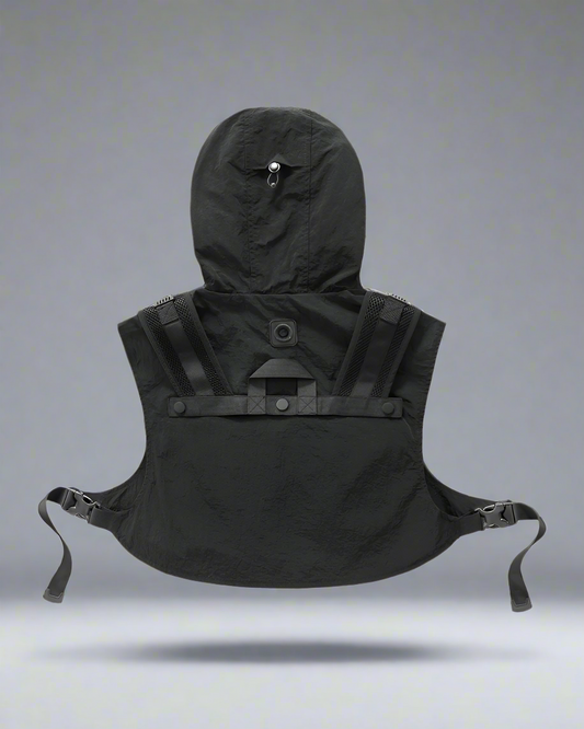 Gilet Cargo Chic Court - gilet d'extérieur élégant - Gilet Cargo Chic Court élégant et polyvalent