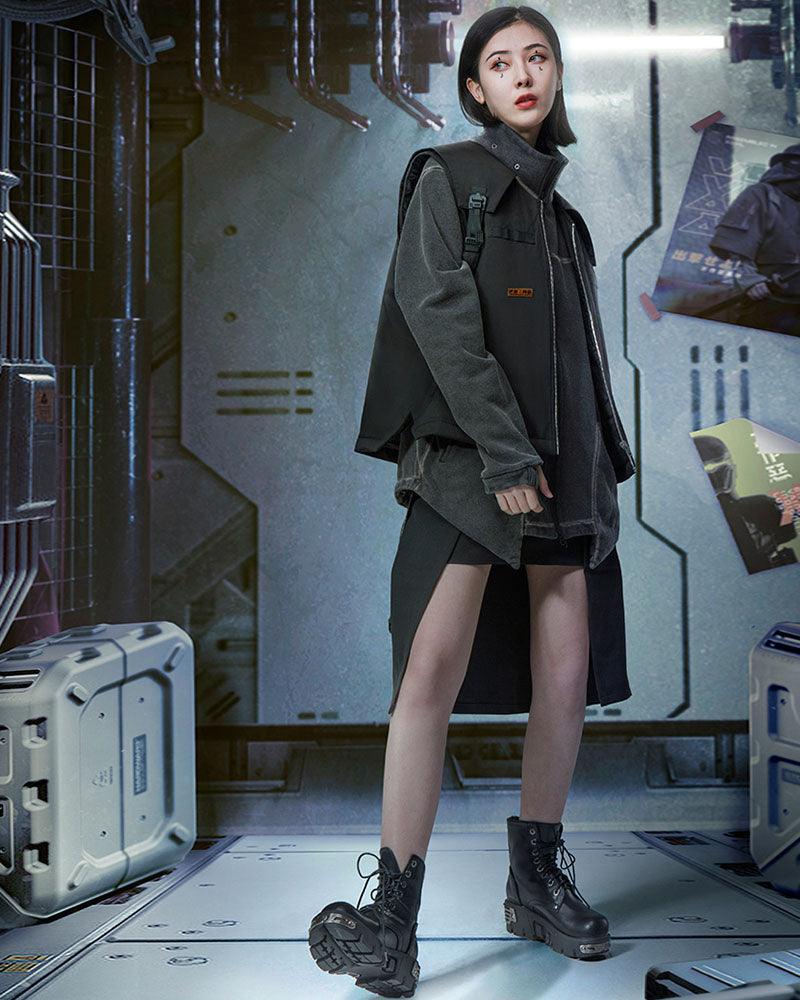 Gilet Cargo Moderne et Polyvalent -  gilet d'isolation légère - Gilet Cargo Moderne : Confort et Polyvalence en Extérieur