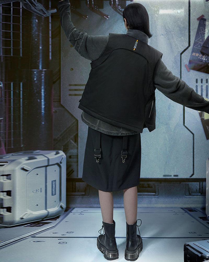 Gilet Cargo Moderne et Polyvalent - gilet haute technologie - Gilet Cargo Moderne : Confort et Polyvalence en Extérieur