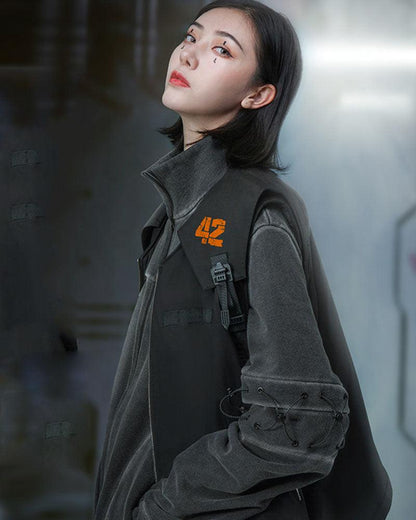 Gilet Cargo Moderne et Polyvalent -  gilet isolé - Gilet Cargo Moderne : Confort et Polyvalence en Extérieur