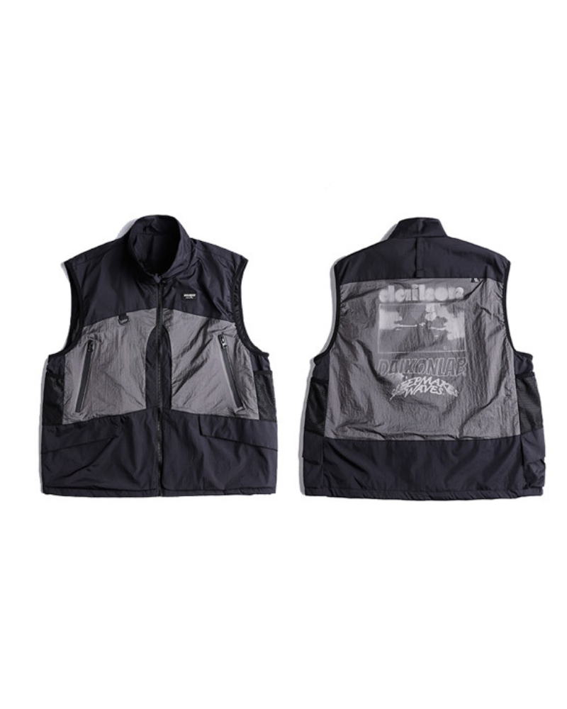 Gilet Cargo Prêt pour l'Aventure -  camping - Gilet Cargo pour Aventure en Extérieur et Randonnée