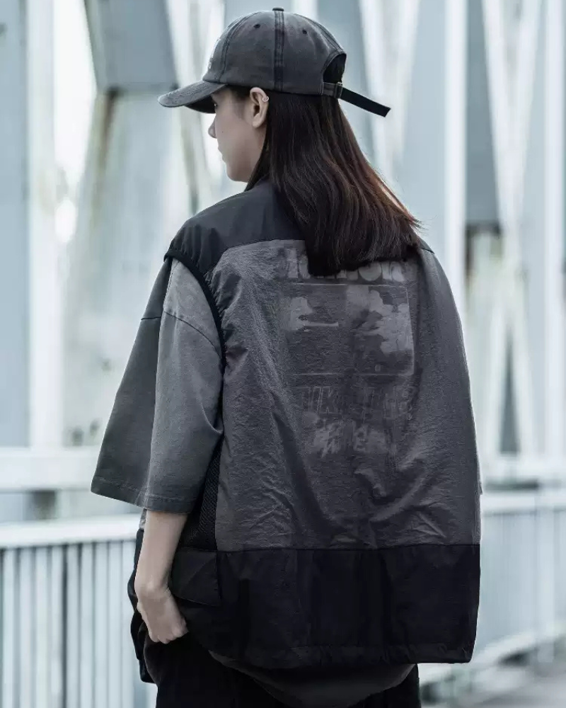 Gilet Cargo Prêt pour l'Aventure -  mode outdoor - Gilet Cargo pour Aventure en Extérieur et Randonnée