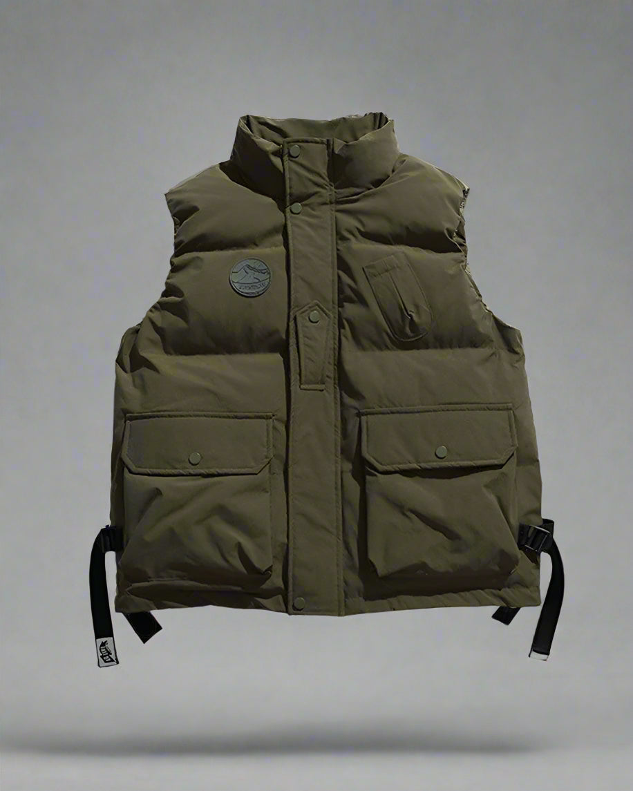 Gilet Cargo Utilitaire Toutes Saisons - gilet d'hiver isolé - Gilet Cargo Utilitaire Toutes Saisons avec Poches