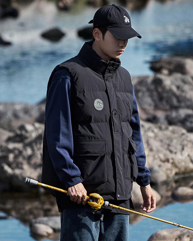 Gilet Cargo Utilitaire Toutes Saisons - gilet d'hiver isolé - Gilet Cargo Utilitaire Toutes Saisons avec Poches