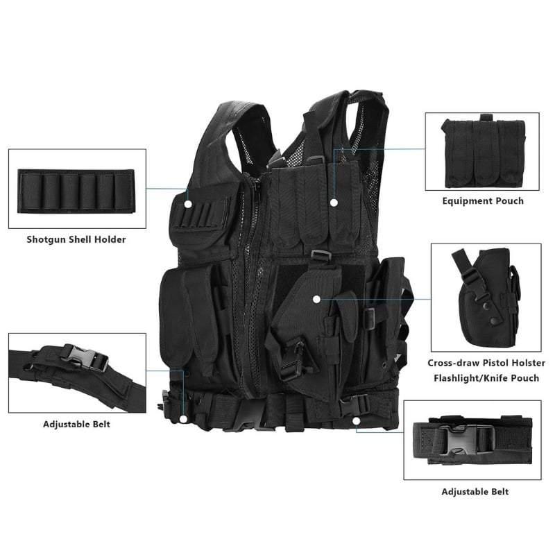 Gilet d'Aventure Tout-en-Un - gilet fonctionnel - Gilet d'Aventure Tout-en-Un : Fonctionnalité et Confort