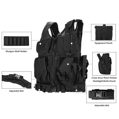 Gilet d'Aventure Tout-en-Un - gilet fonctionnel - Gilet d'Aventure Tout-en-Un : Fonctionnalité et Confort