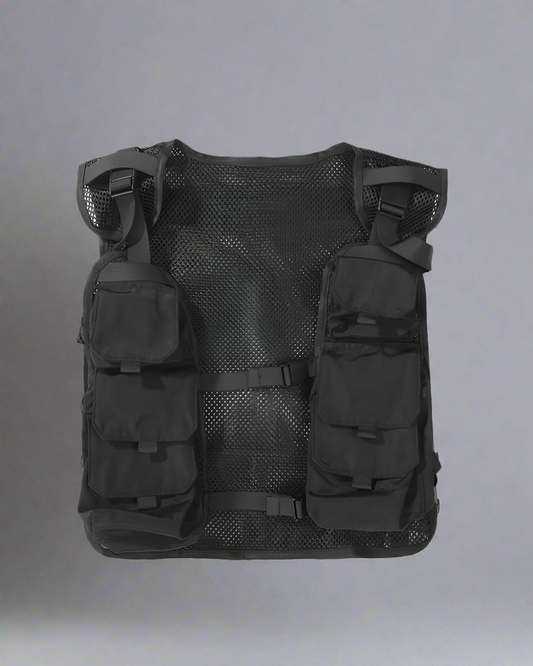 Gilet de Cargo Cyclisme Toutes Saisons - gilet multifonctionnel - Gilet de Cargo pour Cyclisme en Toutes Saisons