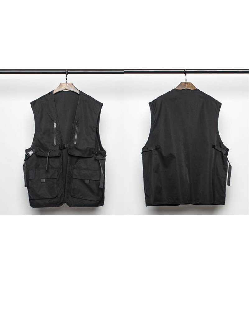 Gilet de Cargo Utilitaire Polyvalent - gilet techwear - Gilet de Cargo Utilitaire pour Urban Explorers