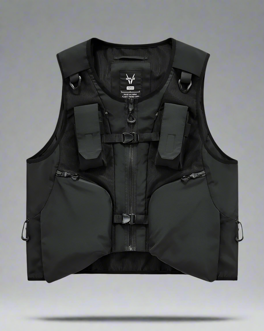 Gilet de Cargo Utilitaire Ultime - gilet cargo - Gilet de Cargo Noir pour Urban Exploration