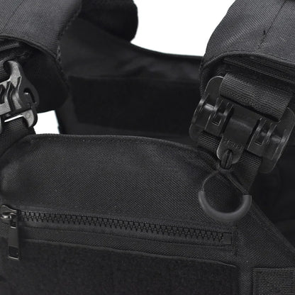 Gilet de Combat Tactique Polyvalent - gilet tactique - Gilet de Combat Tactique Polyvalent en Tissu Oxford