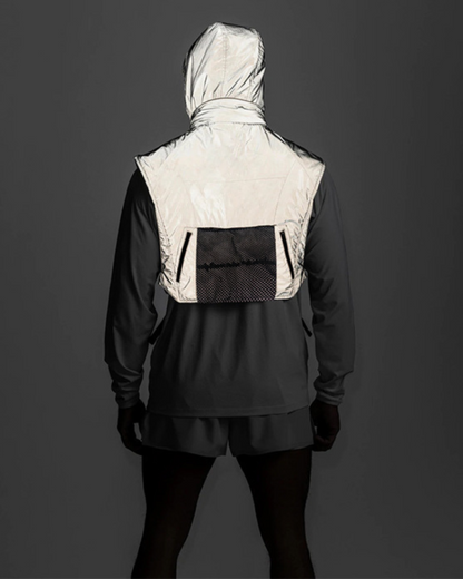 Gilet de Course Tactique Lumineux -  gilet multifonctionnel - Gilet de Course Tactique Lumineux pour Sécurité et Confort