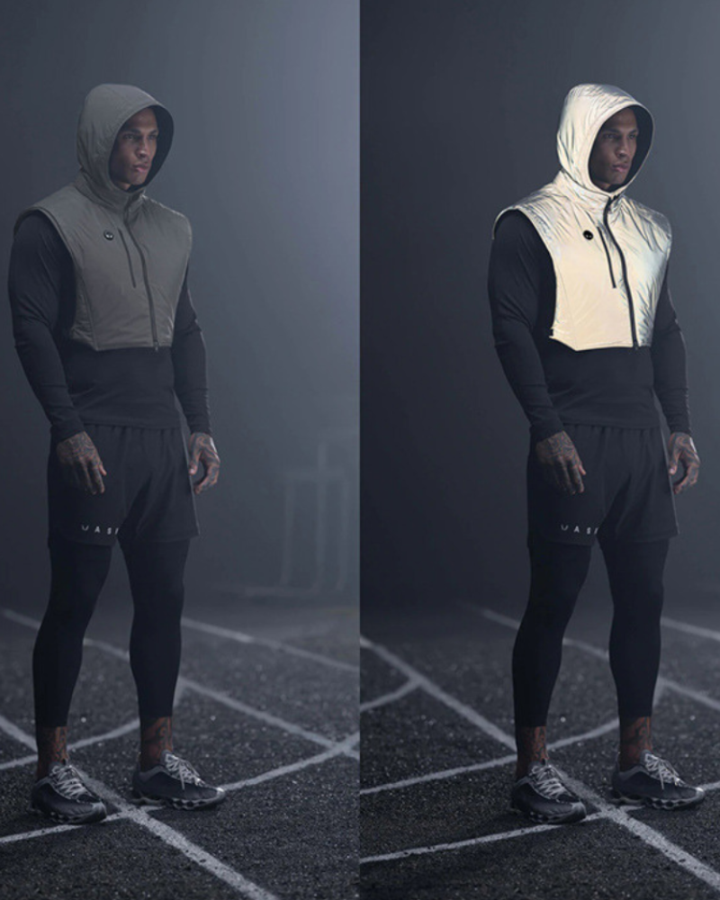 Gilet de Course Tactique Lumineux -  gilet réfléchissant - Gilet de Course Tactique Lumineux pour Sécurité et Confort