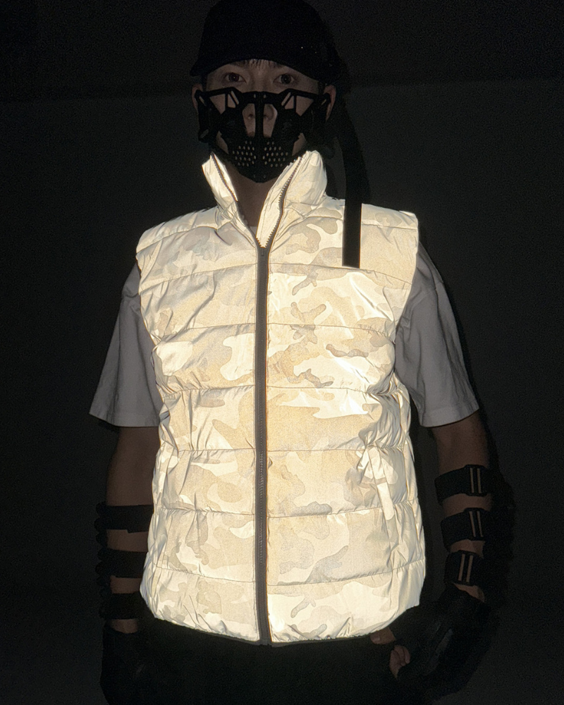 Gilet d'Hiver Réfléchissant Discret - gilet d'hiver - Gilet d'Hiver Réfléchissant Discret pour Aventures